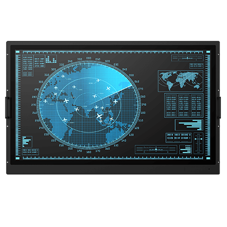Display-uri Industriale - W55L100-MLA1FP - Display de apărare 4K2K UHD de 55 inch