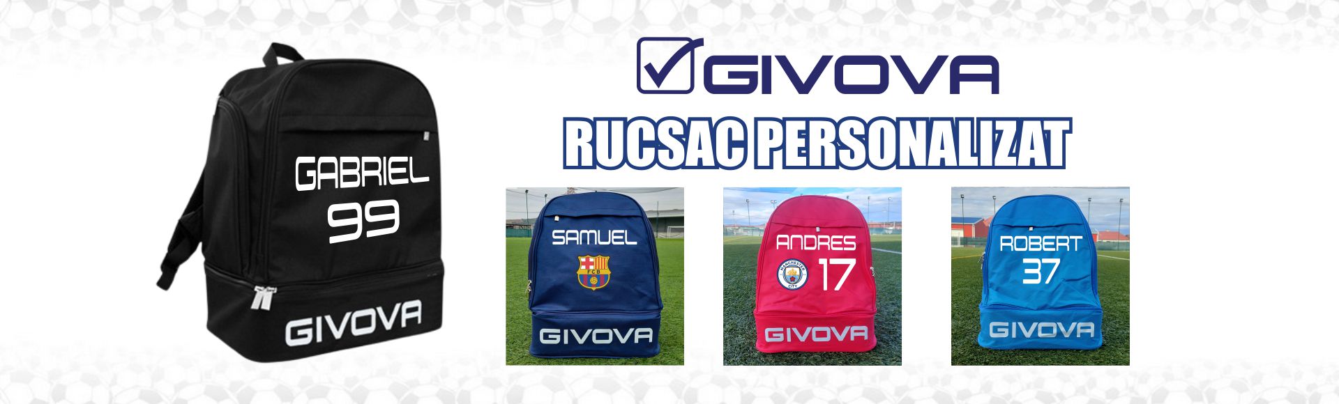 Banner rucsac GIVOVA
