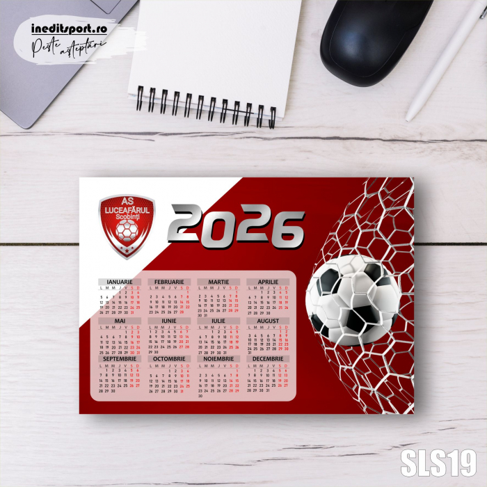 Calendar magnetic personalizat  AS Luceafarul Scobinti SLS19 [1]