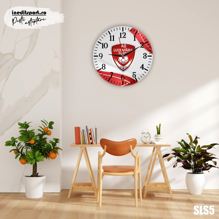 Ceas personalizat cu sigla AS Luceafarul Scobinti - SLS5 [1]