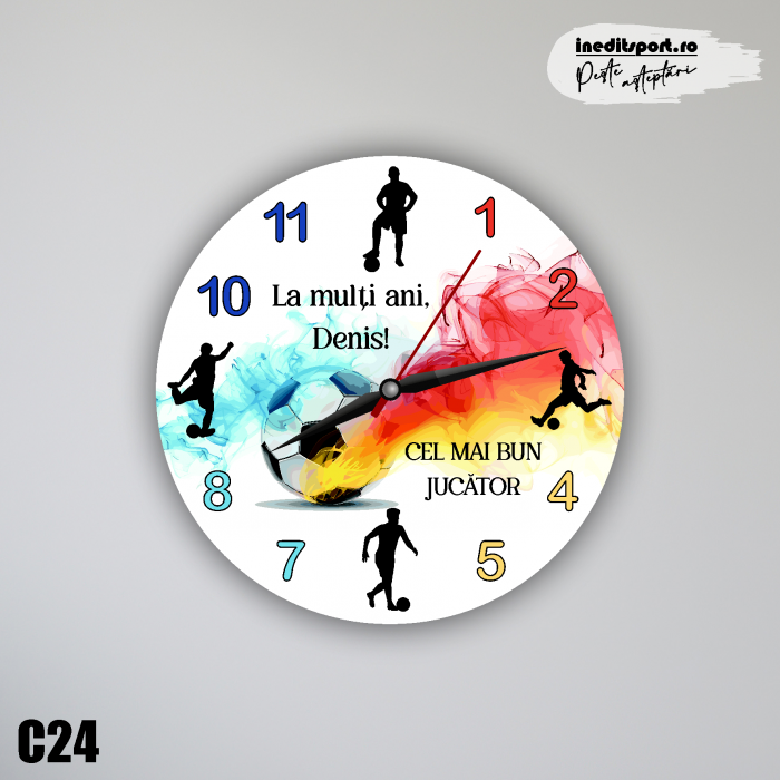 Ceas personalizat cu MESAJ C24 [2]