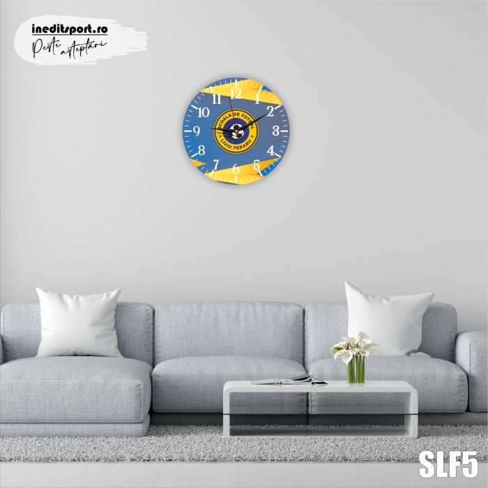 Ceas personalizat cu sigla Scoala de fotbal Liviu Feraru - SLF5 [1]