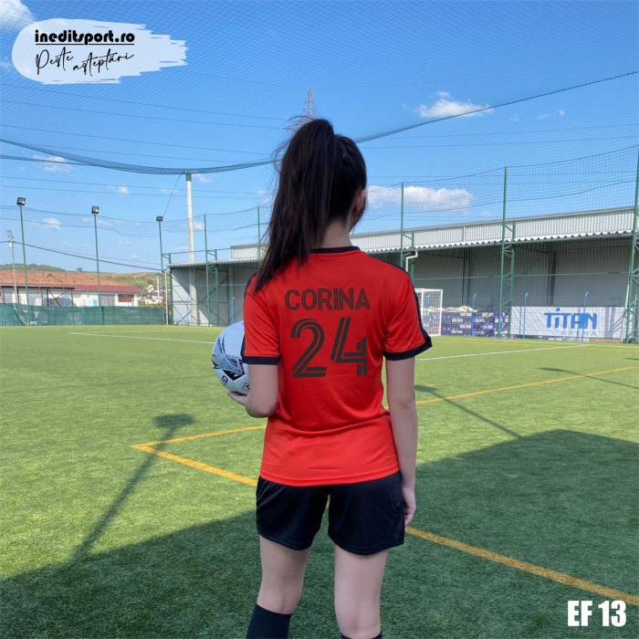 Echipament fotbal feminin personalizat EF13RS [3]