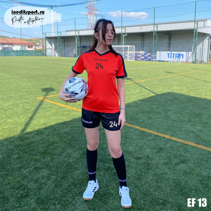 Echipament fotbal feminin personalizat EF13RS [4]