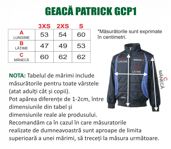 Geaca cu maneci detasabile copii PATRICK GCP1 [10]