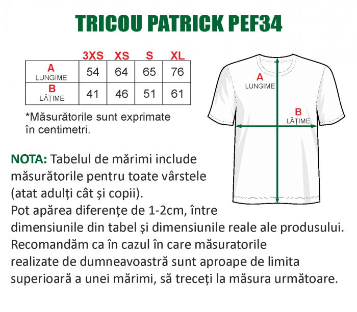 Kit echipament fotbal copii Patrick PEF34 [6]