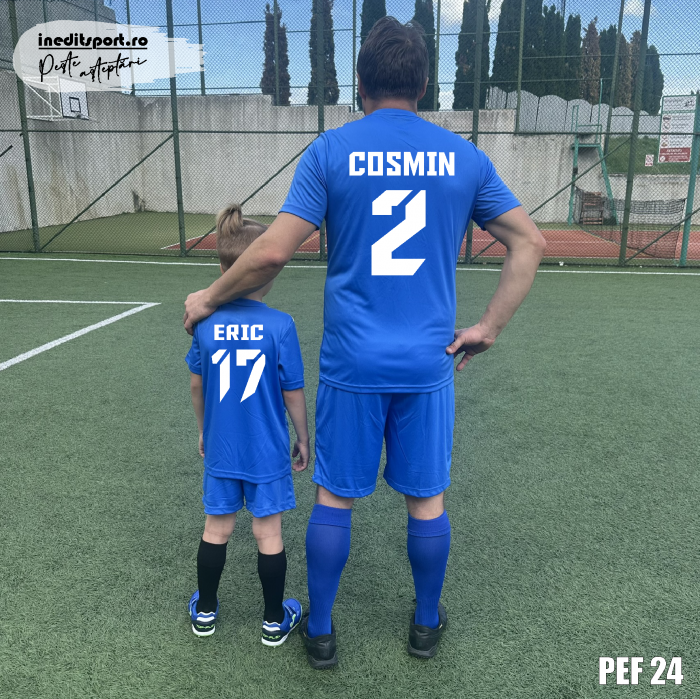 Kit echipament fotbal copii si adulti personalizat PEF24 [5]