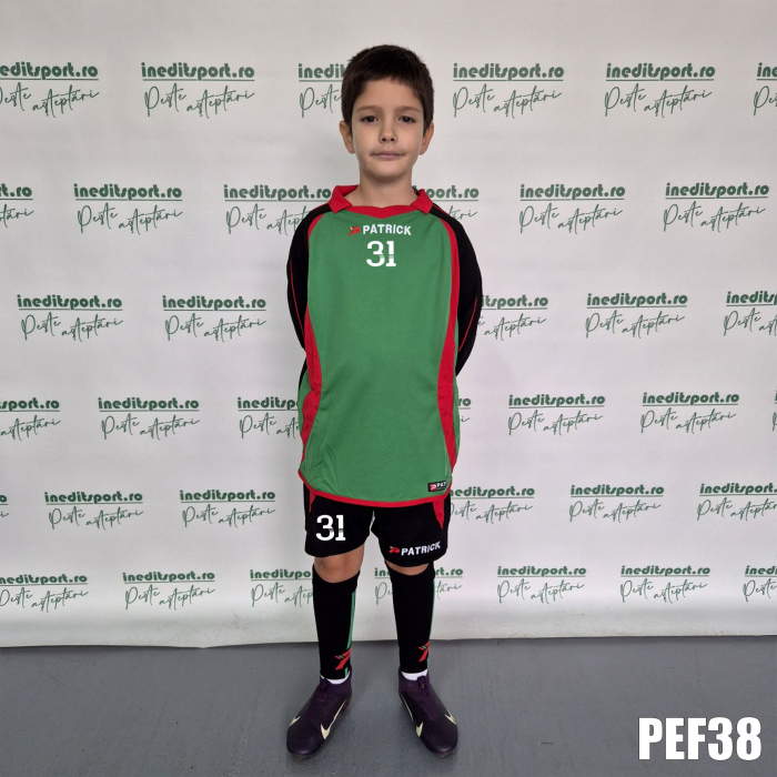 Kit echipament fotbal maneca lunga copii Patrick PEF38 [1]