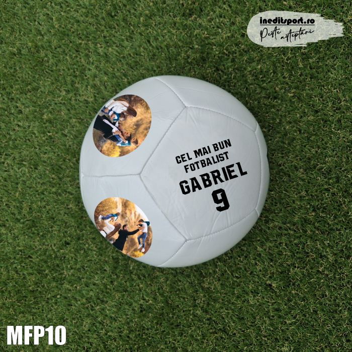 Minge fotbal ADIDAS personalizata cu fotografii si text- MFP10 [2]