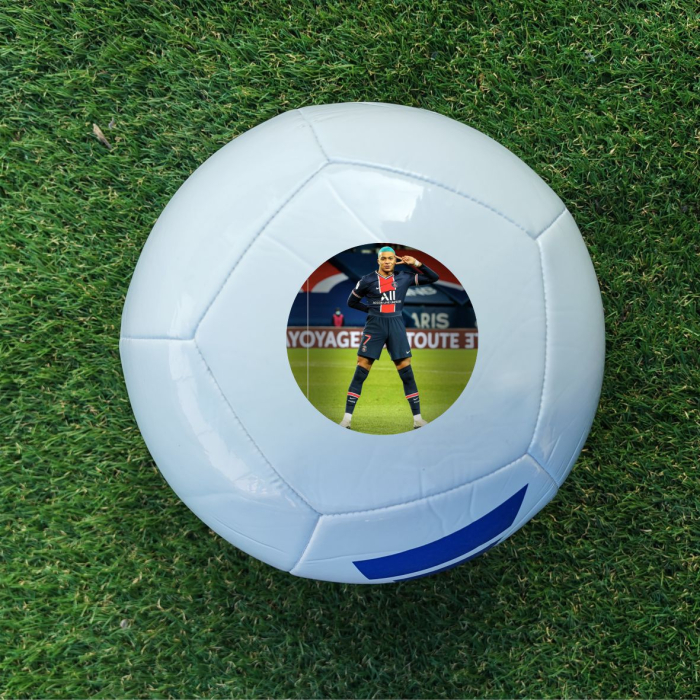 Minge fotbal ADIDAS Universadi marimea 5, alb cu negru MFN10 [2]