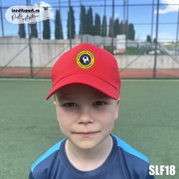Sapca personalizata pentru copii Scoala de fotbal Liviu Feraru SLF18C [1]