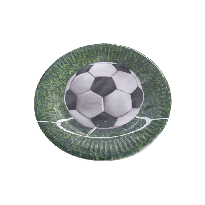 Set farfurii de carton fotbal, diametru 18 cm CZN4 [2]
