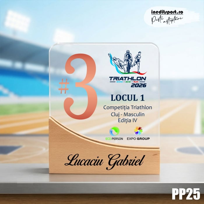 Trofeu personalizat Competitii Sportive PP25 [3]