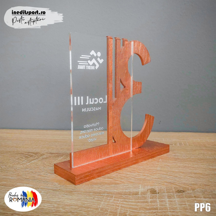 Trofeu Personalizat Locul 3 PP6 [3]