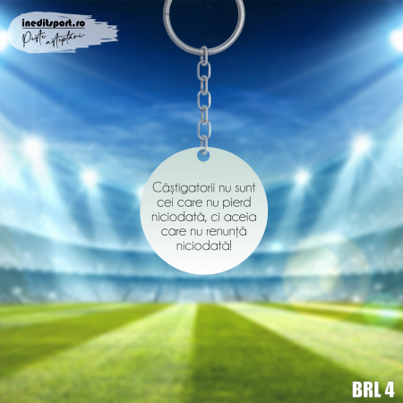 Breloc personalizat cu citat BRL4 [1]
