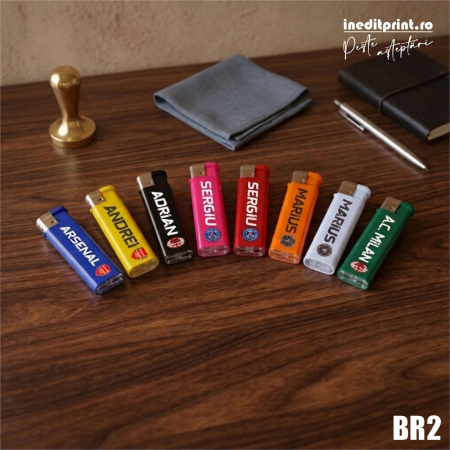 Cadouri Sportive - Bricheta Personalizat cu nume si sigla Galben BR2