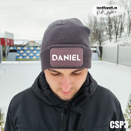 Caciula personalizata tricot dublu CSP3 [1]