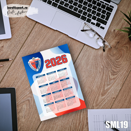Viitorul M.L. - Calendar magnetic personalizat Asociatia Sportiva Viitorul M.L. SML19