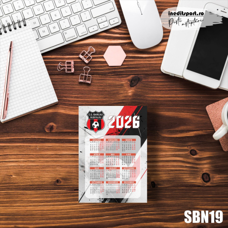 C.S.Barcau Nusfalau - Calendar magnetic personalizat C.S. Barcău Nușfalău SBN19