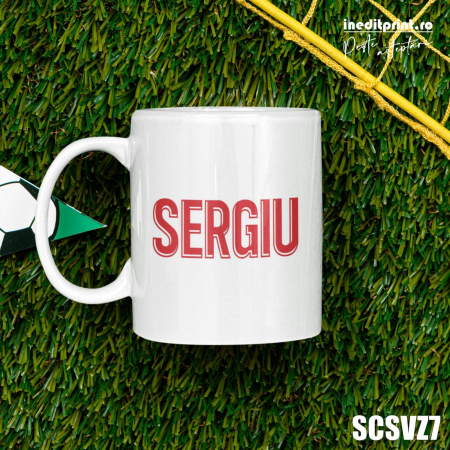 C.S. Viitorul Zalau - Cana personalizata cu nume si sigla C.S. Viitorul Zalau SCSVZ7