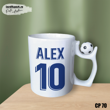 Cană personalizată Minge Fotbal CP70