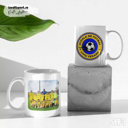 Fan Club - Cana personalizata Scoala de fotbal Liviu Feraru SLF3