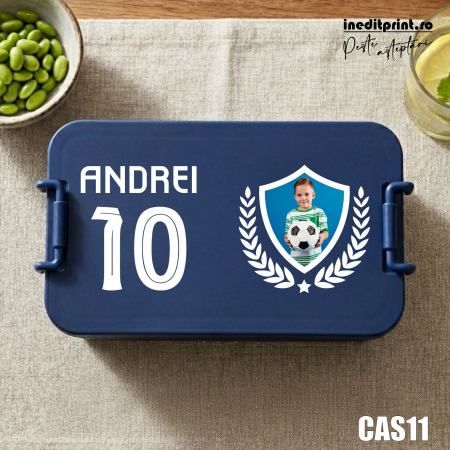 Cadouri Sportive - Caserola personalizata cu fotografie si nume CAS11