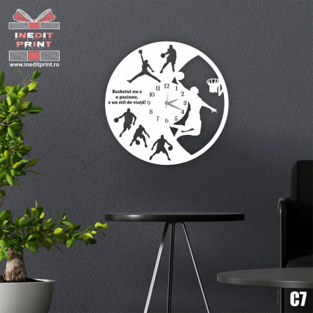 Cadouri Sportive - Ceas personalizat cu text C7