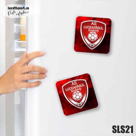 Fan Club - Decoratiune personalizata cu magnet AS Luceafarul Scobinti SLS21