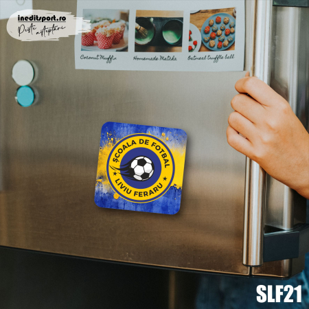 Fan Club - Decoratiune personalizata cu magnet Scoala de fotbal Liviu Feraru SLF21