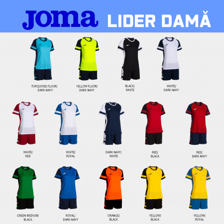 Precomanda - Echipament fotbal Damă Joma Lider