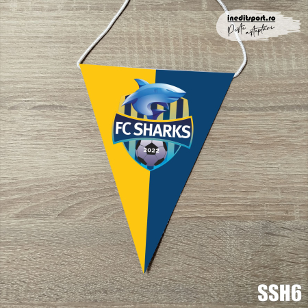 F.C. Sharks - Fanion F.C. Sharks SSH6