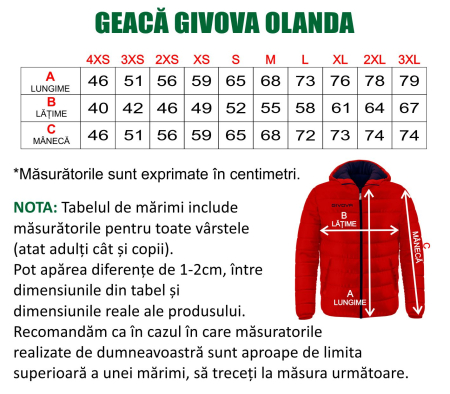 Geaca adulți și copii GIVOVA GG1 [10]