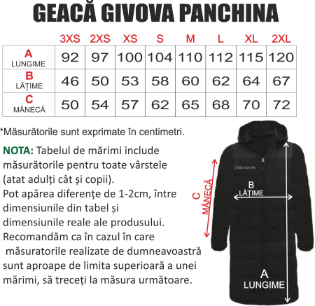 Geaca GIVOVA Panchina personalizata cu sigla C.S. Viitorul Zalau CSCVZ24 [2]