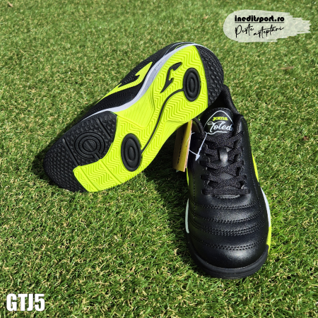 Ghete de sala - Ghete Fotbal Joma JR Black Indoor - GTJ5