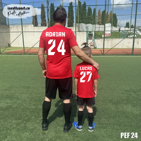Kit echipament fotbal copii si adulti personalizat PEF24 [1]