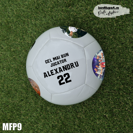 Mingi - Minge fotbal NIKE personalizata cu fotografii si text- MFP9