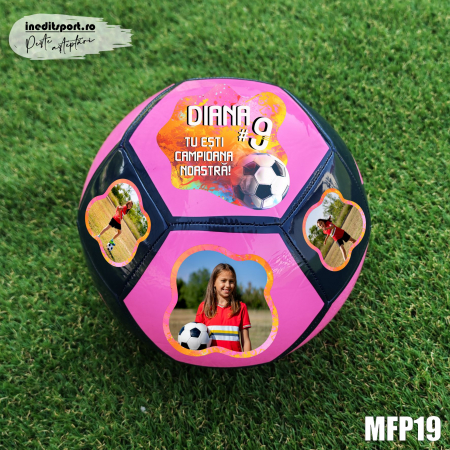 Mingi - Minge fotbal personalizata ADIDAS 10 poze + text - MFP19