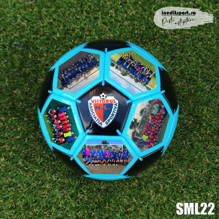 Viitorul M.L. - Minge personalizata sigla si fotografii Asociatia Sportiva Viitorul M.L. SML22
