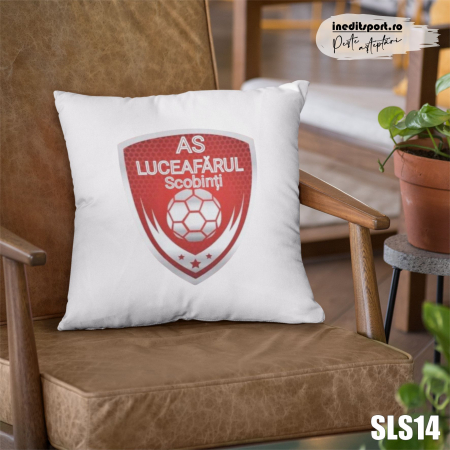 Fan Club - Pernă personalizată fotbal AS Luceafarul Scobinti SLS14