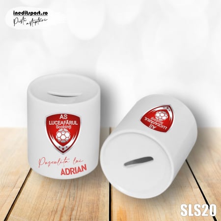 Fan Club - Pusculita personalizata AS Luceafarul Scobinti SLS20