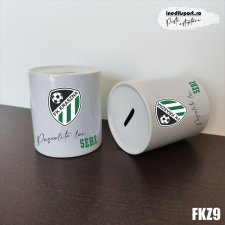 FK Kraszna - Pusculita personalizata cu nume FK Kraszna FKZ9