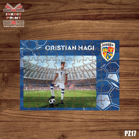 Cadouri Sportive - Puzzle personalizat Fotbal PZ17