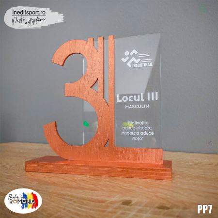 Set trofee personalizate locurile 1, 2 și 3 PP7 [4]