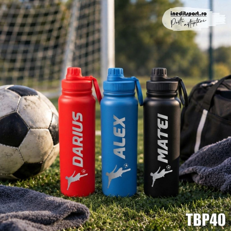 Bidoane si termosuri sportive - Termos 1L sport personalizat TBP40
