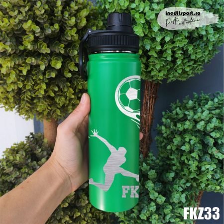 Termos personalizat FK Kraszna, negru FKZ33 [1]
