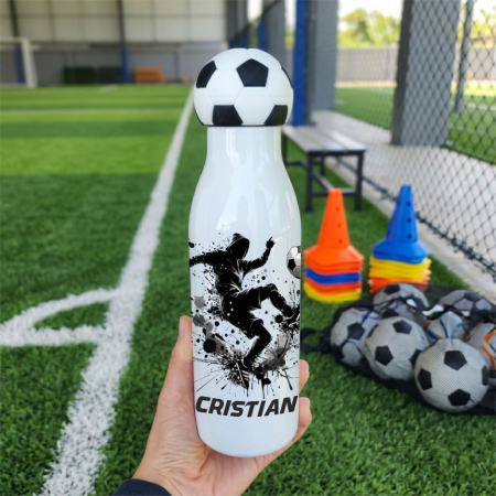 Termos sport, cu capac de minge fotbal TBP30
