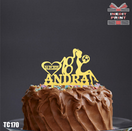 Sporturi - Topper Tort Personalizat MAJORAT TC170
