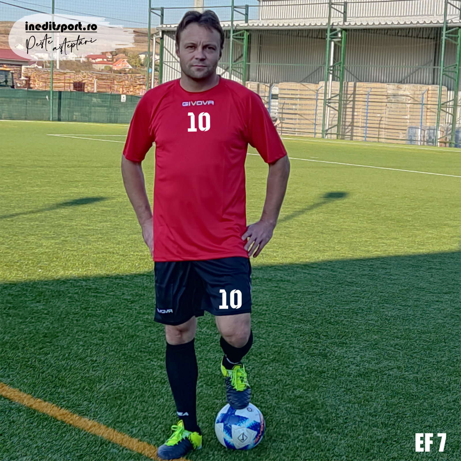 Echipament fotbal copii si adulti CAPO EF7 XXL, Roșu