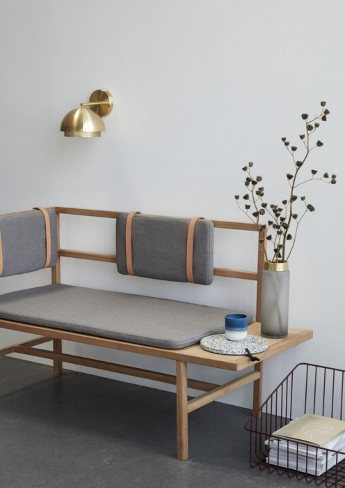 Lampa de perete aurie Edge